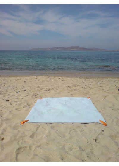 Pack of 4 Beach Towel Clips Orange
